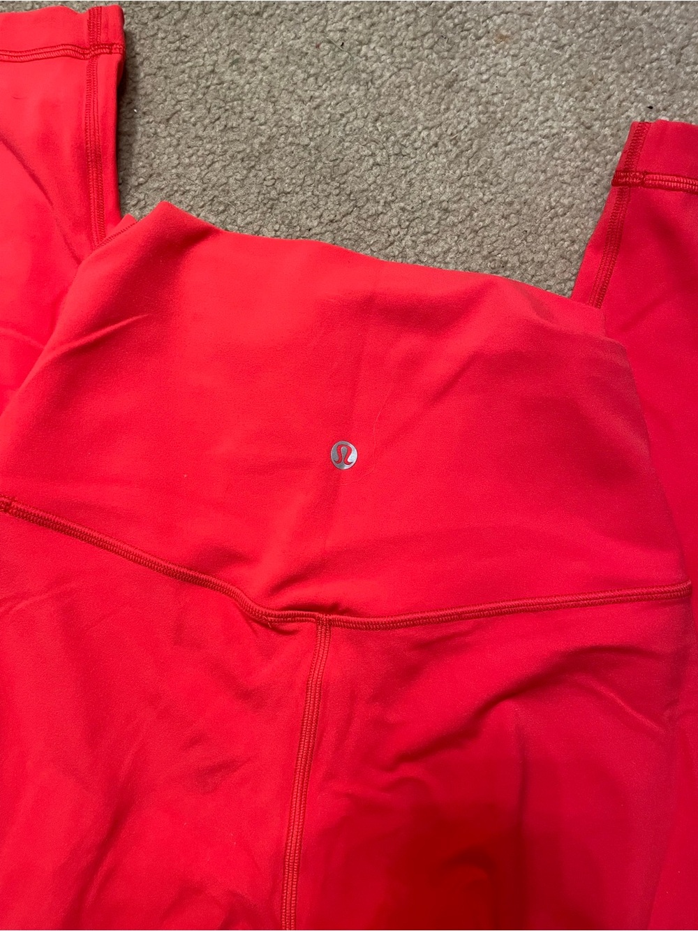 lululemon athletica High-Rise Workout Shorts in Bright Red